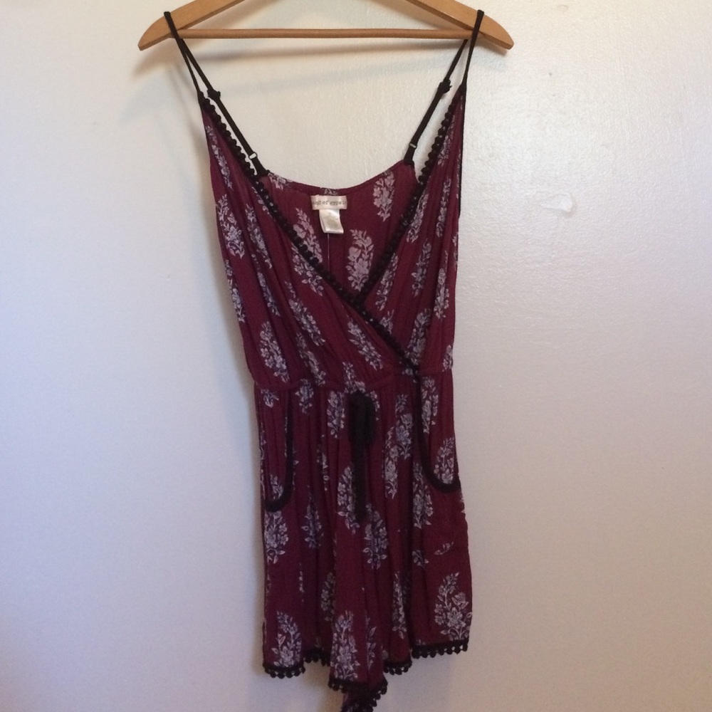 COPY - Floral print romper